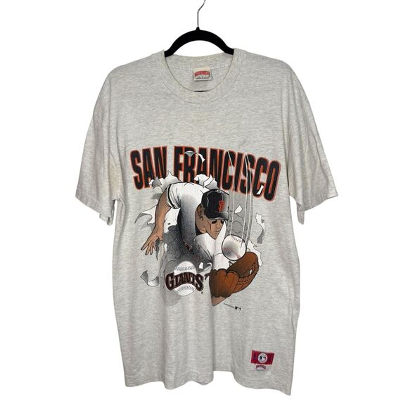 Nutmeg Other - Vintage 90s MLB San Francisco Giants Nutmeg Double Sided T-Shirt Men’s Large